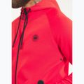Men's sweatshirt Pitbull Dogwood Hooded Zip Sweatshirt fluo/red 5