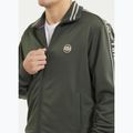 Men's sweatshirt Pitbull Trackjacket Tape Logo Terry Group old green 4