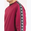 Men's sweatshirt Pitbull Tape Nugget Crewneck Sweatshirt burgundy 4