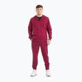 Men's sweatshirt Pitbull Tape Nugget Hooded Zip Sweatshirt burgundy 2