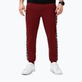 Men's trousers Pitbull Tape Nugget Jogging burgundy 4