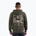 Men's Pitbull Troublemaker Hooded Zip Sweatshirt old green 2