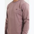 Men's sweatshirt Pitbull Lancaster 2 Crewneck Sweatshirt washed burgundy 4