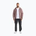 Men's sweatshirt Pitbull Lancaster 2 Hooded Zip Sweatshirt washed burgundy 2