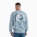 Men's sweatshirt Pitbull Planet Surf Crewneck Sweatshirt light blue 3