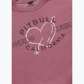Women's sweatshirt Pitbull Manzanita Heart Crewneck Sweatshirt pink 9