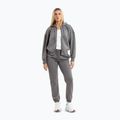 Pitbull women's Manzanita Heart Hooded Zip Sweatshirt washed grey 2