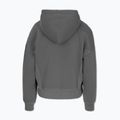 Pitbull women's Manzanita Heart Hooded Zip Sweatshirt washed grey 5