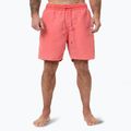 Men's Pitbull Balfour flame red swim shorts