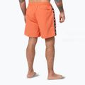 Men's Pitbull Blackmore bright salmon swim shorts 3