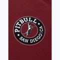Men's Pitbull San Diego CA black burgundy t-shirt 6
