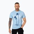 Men's T-shirt Pitbull Palms light blue