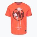 Men's Pitbull Palms bright salmon t-shirt 4