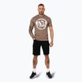 Men's Pitbull Logo Palms brown savana t-shirt 2