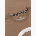 Men's Pitbull Logo Palms brown savana t-shirt 6