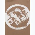Men's Pitbull Logo Palms brown savana t-shirt 7