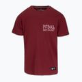 Pitbull Shot For Shot men's t-shirt burgundy