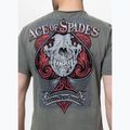 Pitbull Ace Of Spades men's t-shirt muted green 3