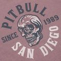 Men's Pitbull Shkull Logo t-shirt dusty burgundy 3