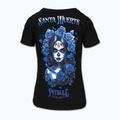 Pitbull women's t-shirt Santa Muerte Blue black 5