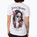 Pitbull Santa Muerte women's t-shirt Rose white 3