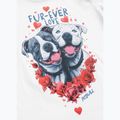 Pitbull Fur Ever Love women's t-shirt white 4