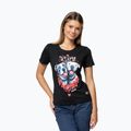 Pitbull Fur Ever Love women's t-shirt black