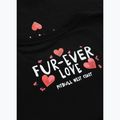 Pitbull Fur Ever Love women's t-shirt black 5