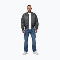 Men's jacket Pitbull Hacket Washed Bomber graphite 2