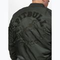 Men's jacket Pitbull Hacket Washed Bomber dark green 4