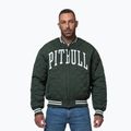 Men's jacket Pitbull Jupiter Padded Baseball dark green