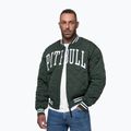 Men's jacket Pitbull Jupiter Padded Baseball dark green 4