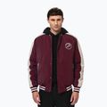 Men's jacket Pitbull Manolito Baseball burgundy 4