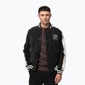 Men's jacket Pitbull Manolito Baseball black/white 2