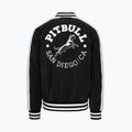 Men's jacket Pitbull Manolito Baseball black/white 8