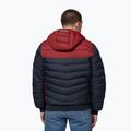 Men's winter jacket Pitbull Rubio Quilted Hooded dark navy/red 3