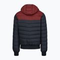 Men's winter jacket Pitbull Rubio Quilted Hooded dark navy/red 6