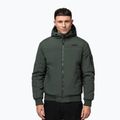 Men's winter jacket Pitbull Balboa 2 Hooded dark green