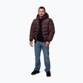 Men's winter jacket Pitbull Dillon Quilted Hooded burgundy 2