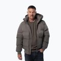 Men's winter jacket Pitbull Patton Quilted Hooded taupe 3