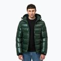 Men's winter jacket Pitbull Pepperwood Ribstop Padded Hooded black/green 4