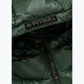 Men's winter jacket Pitbull Pepperwood Ribstop Padded Hooded black/green 9