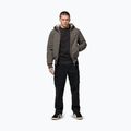 Men's winter jacket Pitbull Elkwood 3 Sherpa Hooded taupe 2