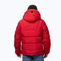 Men's winter jacket Pitbull Piedmont Quilted Hooded fluo/red 2