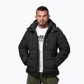 Men's winter jacket Pitbull Piedmont Quilted Hooded black