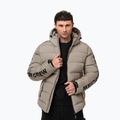 Men's winter jacket Pitbull Airway 4 Padded Hooded pale sand 5