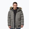 Men's winter jacket Pitbull Forest Hooded Parka taupe 4