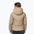 Women's winter jacket Pitbull Vista Quilted Hooded dark sand 3