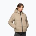 Women's winter jacket Pitbull Vista Quilted Hooded dark sand 4