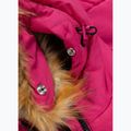 Women's winter jacket Pitbull Azalea Quilted Hooded raspberry red 10